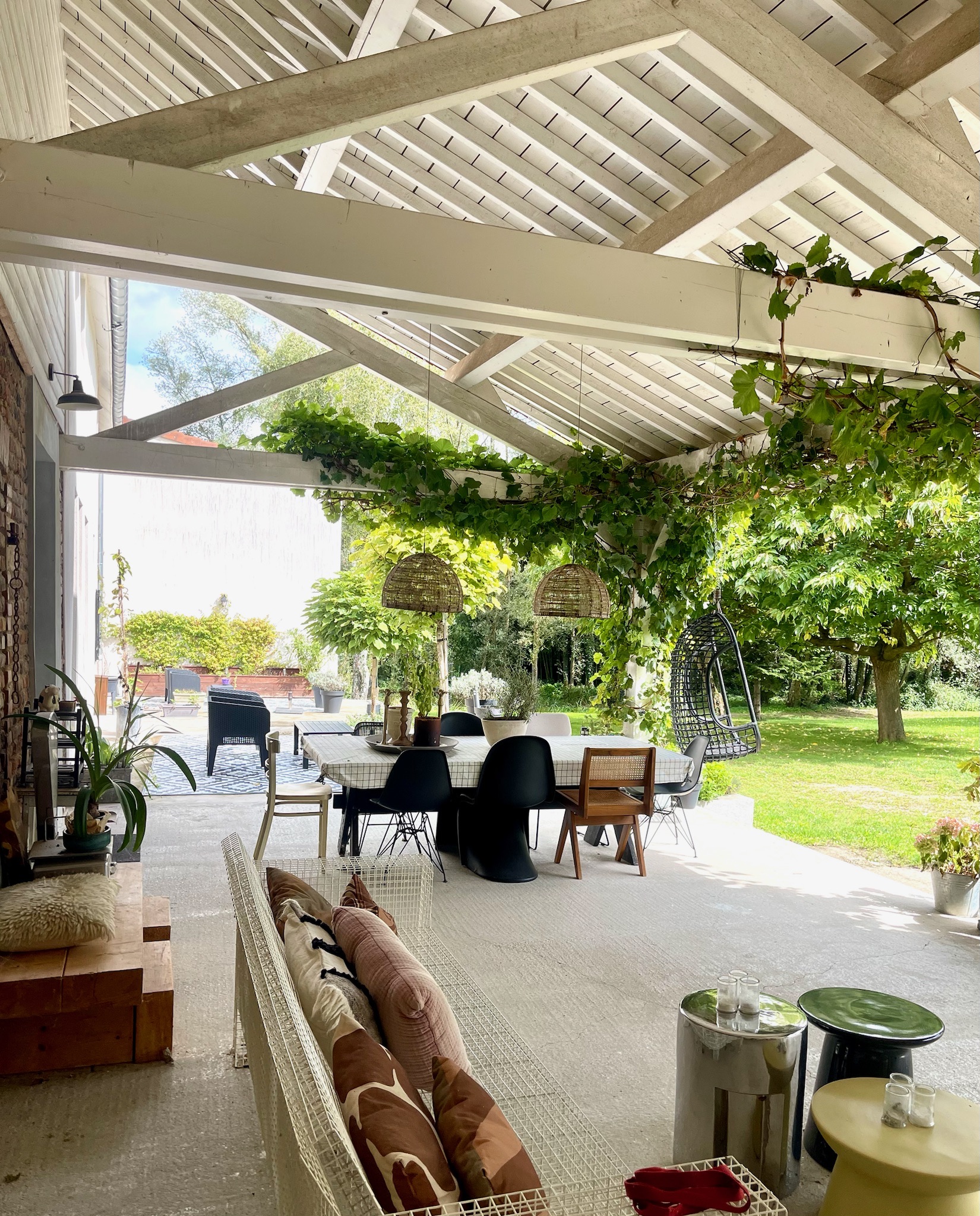 Domaine Daisy - garden - terrace - veranda Veranda Domaine Daisy, Bourgogne